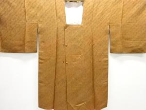 草花模様織出しロング道行コート